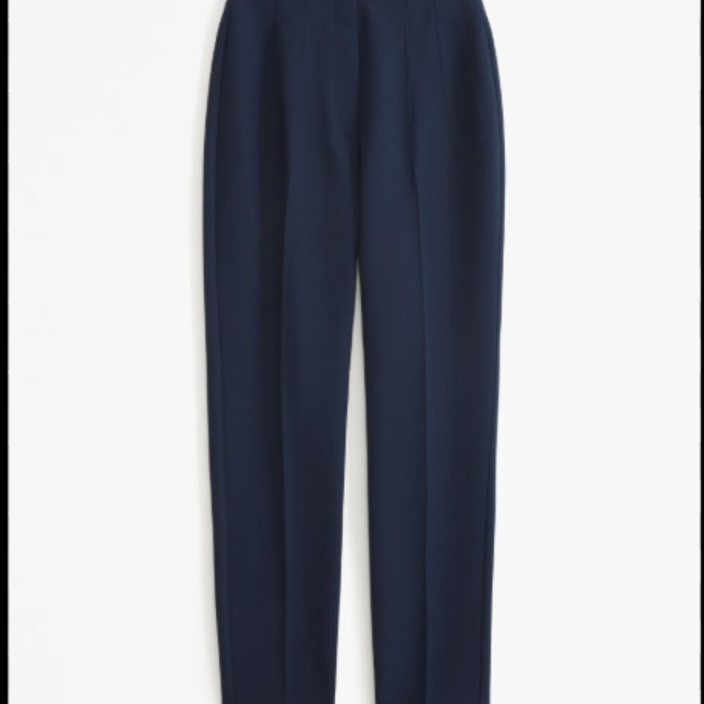 Abercrombie & Fitch Navy Ankle Pants
